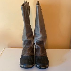 RARE! Sorel Slimpack Tall Riding Boots Size 8